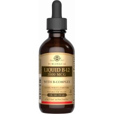 Solgar Liquid B-12 2000 mcg with B-Complex 59 ml