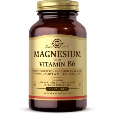 Solgar Magnesium with Vitamin B6 250 tabs
