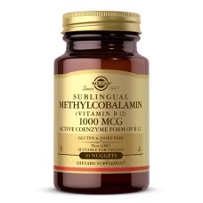 Solgar Methylcobalamin (Vitamin B12) 1000 mcg 30 nuggets