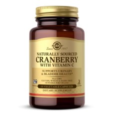 Solgar Naturally Sourced Cranberry with Vitamin C 100 caps