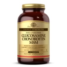 Solgar Triple Strength Glucosamine Chondroitin MSM 120 tabs