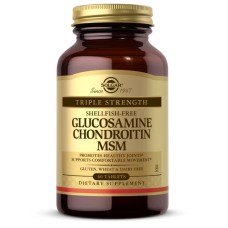 Solgar Triple Strength Glucosamine Chondroitin MSM 60 tabs