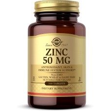 Solgar Zinc 50 mg 100 tabs