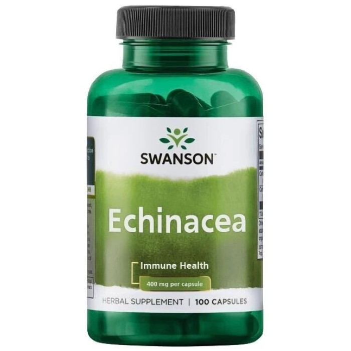 Swanson Echinacea 400 mg 100 капсул, ехінацея