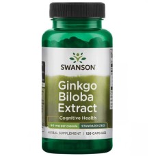 Swanson Ginkgo Biloba Extract 60 mg 120 caps