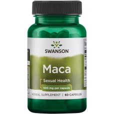 Swanson Maca Extract 500 mg 60 caps