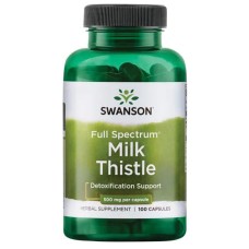 Swanson Full Spectrum Milk Thistle 500 mg 100 caps
