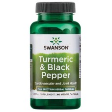 Swanson Turmeric & Black Pepper 60 caps