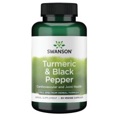 Swanson Turmeric & Black Pepper 90 caps