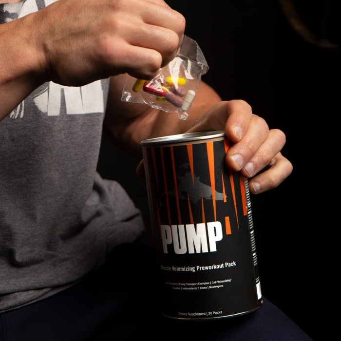 Universal Nutrition Animal Pump 30 пакетиків, передтренувальний комплекс