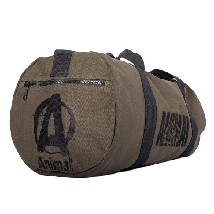 Universal Nutrition Military Green Snak Iconic Gym Bag, міцна спортивна сумка